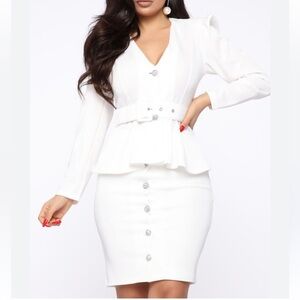 Fashion Nova White Top